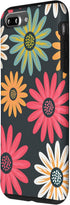 iPhone 7 Plus/8 Plus Case AEN021 Floral Daisy Flowers Pink Green Orange Grey Pattern