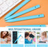 4.5 Inch Replacement Stylus Drawing Pen, 4 Pieces Toddler Drawing Tablet Pens with 4 Hanging Rope for LCD Writing Tablet