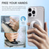 Anteel Magnetic Silicone Ring Grip Phone Holder, Strong Magnetic Attraction, Comfy and Portable, Removable Finger Loop