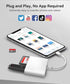 SAMZHE 14/13/12/11/XS/XR/X/8/iPad, Apple MFi Certified Lightning to SD Card Reader for iPhone iPad, sd Card Reader