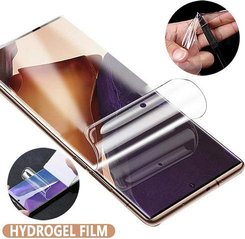 LOOKSEVEN Hydrogel Film Screen Protector - 3+2 Packs for Samsung Galaxy S20