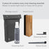 Vinyl Record Cleaning Kit - 5-in-1 Cleaner Kit with Velvet Brush, Stylus Brush, Cleaning Solution & Storage Bag