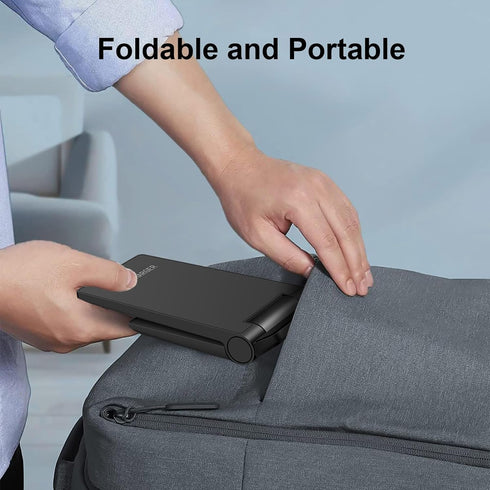 Wireless Charger, 2 in 1 Dock Stand, Foldable 20W Fast Charging for iPhone 15 Pro 14 13 12 11 Pro Max XS, AirPods,