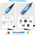 MillSO USB Type C to 1/4 Headphone Adapter, TRS 6.35mm Female to USB C Aux Audio Adapter for Amplifiers