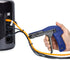 42709 1/4- Zip Tie Gun/Cable Tie Install Tool, Adjustable Tension with Built-In Cutter, for Nylon Ties up to Blue