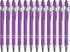 PATIKIL 12 Pack Ballpoint Pen with Stylus Tip, 2 in 1 Metal Pen Black Ink 1.0mm Medium Point for Touch Screens Style 1