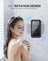 UPRONE 480 4-7" Waterproof Phone Holder for Shower- Rotatable Retractable Adjustable Anti Fog iPhone Case