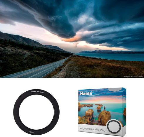 Haida HD4669-7282 Magnetic Step Up Ring Adapter, 72mm to 82mm