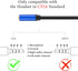 Headphone Splitter 5FT, 3.5mm Female to Dual 3.5mm Male Y Splitter Cable for Smartphone Headset to PC Adapter