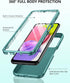 Samsung Galaxy A03s Phone Case: Slim Shockproof Silicone Hybrid Covers, Durable TPU Dual Layer Drop-Proof Cute Cover,
