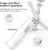 ATUMTEK 51" Selfie Stick Tripod, Extendable Phone Tripod Stand with Bluetooth Remote, 360° Rotation for iPhone Android