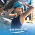 AGPTEK IPX8 Mp3 Swimming Waterproof Player with Screen, Multi-Functional Clip Music Player with Waterproof Headphones