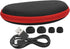 SX-991 Bluetooth Headset, Bluetooth 5.0 Neckband Headphones with Retractable Earbuds for Home Office, Carry Case