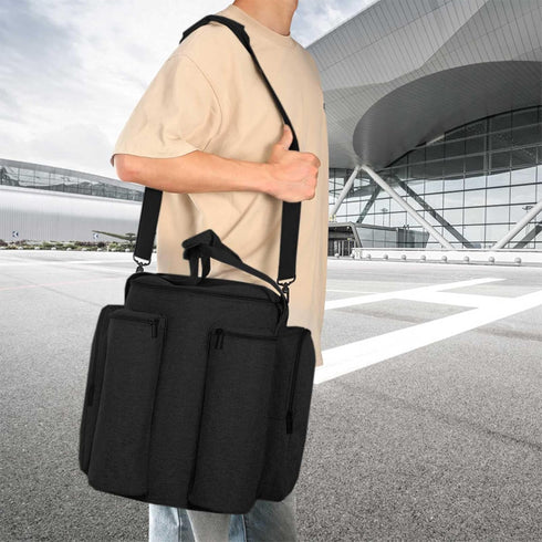 Portable Cover Carrying Case Bag for Bose S1 Pro Portable Bluetooth Speaker, Black