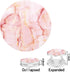 Multi-Function Cell Phone Stand,Rose Gold Pink White Marble Expanding Stand Grip for Smartphones and Tablets (4 Pack)