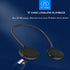 Neckband Bluetooth Speaker EBS-906, Bluetooth 5.0, Built-in Mic, 10H Playtime, Portable Wireless Speaker (Black)