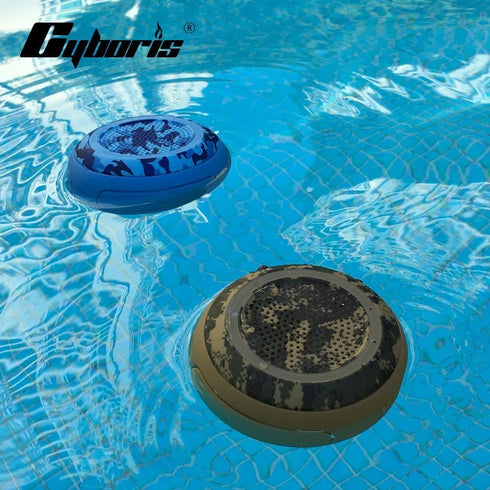 Portable Bluetooth Speakers, IPX7 Floating Waterproof Wireless Small Shower Speaker, Hands Free Calling, Bluetooth 5.3, True Wireless Stereo for Outdoor, Beach, Hot Tub, Swimming Pool