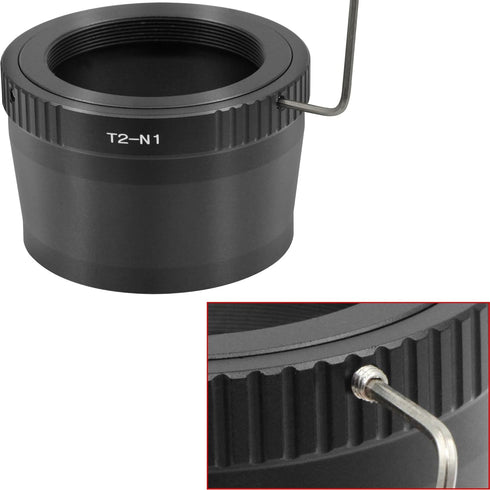 T2 N1 T Mount Lens Adapter - for Nikon 1 Series Camera V1 V2 V3 J1 J2 J3 J4 J5