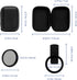 Brvlsoc 52mm 1711 Clip-On Circular Polarizer (CPL) Lens Filter Kit Professional Phone Camera Filter for iPhone