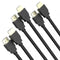 Kado 5ft HDMI Cable 3-Pack, High Speed HDMI 1.4 with Ethernet 1920x1080