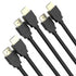 Kado 5ft HDMI Cable 3-Pack, High Speed HDMI 1.4 with Ethernet 1920x1080