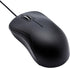 Amazon Basics 3-Button USB Wired Mouse with Precision Scroll Wheel, 1000 DPI, Ergonomic Grip,