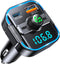 RIWUSI Bluetooth 5.3 Car AdapterPD 36W+QC3.0 18W, 2-in-1 FM Bluetooth Transmitter Dual Stronger