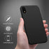 OTOFLY iPhone XR Case, Premium Soft Liquid Silicone Rubber, Full-Body Protective Bumper Case, Black