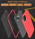 Diverbox Heavy Duty iPhone 15 Case (Red) - Shockproof, Dropproof, with Tempered Glass Screen Protector, 6.1 inch.