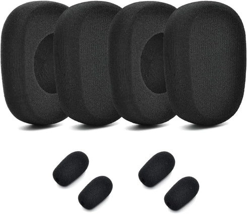 Repair Parts Suit Replacement Ear Pad Cushion for BlueParrott B450-XT Noise Cancelling Headset