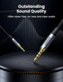UGREEN 3.5mm Audio Cable, Braided 4-Pole Hi-Fi Stereo TRRS Jack, Male to Male AUX Cord, 16FT, Compatible with iPad,