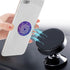 Weewooday 8 Pcs Phone Magnet Car Metal Mount Plate for Cell Holder, Compatible with Magnetic Car Mounts