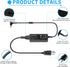 VHBW 40W AC Adapter Charger Replacement for Samsung ATIV Book 9 NP900X3C NP900X3D NP900X3E Power Cord