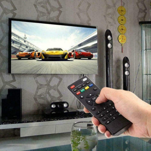 Young Replacement Remote Control for Android TV Box MXQ, MXQ PRO, MXQ-4K, M8S, M8N, T95, T95M, Black