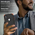 iPhone XR Case, Black Orange, Dropproof Shockproof 3-Layers Heavy Duty Drop Protection with Tempered Glass Screen