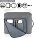 KCY Waterproof Laptop Sleeve Case 15.6 16 Inch | Shockproof Cover Bag for MacBook Pro, Surface, Dell XPS, HP (Grey)