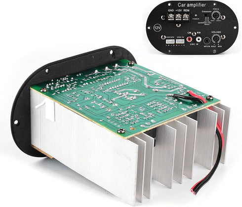 12V Car Amplifier Board, 120W Pure Full Bass Subwoofer Core Auto Stereo Speaker Amp
