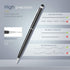 ORIbox 12pcs Stylus Pen Ballpoint Pen, Universal 2 in 1 Capacitive Stylus for iPad, iPhone, Samsung, All Touch Screen