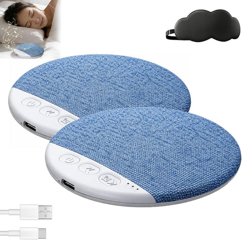 MENLINDIN Bluetooth Pillow Speaker, Sleep Pillow Speaker, Mini Portable Under Pillow Speaker with