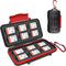 Kiorafoto 12 Slots SD SDHC SDXC Card Holder Case, Professional Water-Resistant Anti-Shock Memory Card Storage Protector