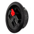 Round Speaker Terminal Cup, 4PCS Round Express Spring Clip Double Binding Post for Car Subwoofer