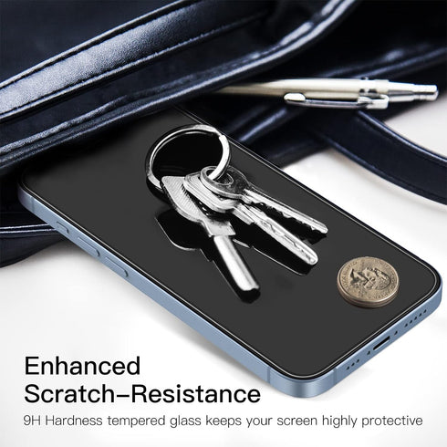 JETech 3-Pack Tempered Glass Screen Protector for iPhone 14 6.1-Inch