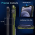 DEERLAMN iPhone 12/12 Pro Case - Olive Green, Military Grade Shockproof, Slide Camera Cover & 2 Screen Protectors.