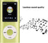 BAFOVY MP3 1.8 Inch Portable Player with LCD Screen, Slim Design Lossless Sound Music Player for Outdoor and Daily Use