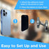 Dual Magnetic Phone Mount & Holder, Attaches Magnetically for Hands-Free Videos, Compact Size