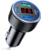 USB C Car Charger Adapter, 78W 4 Port Metal Car USB Charger with Voltmeter for iPhone 16/15/14/13/12, Samsung Galaxy