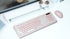 Wireless Keyboard and Mouse Combo, Reccazr 2.4G Full-Sized Keyboard and Mouse Cordless for Windows/Mac