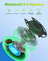 ssouwao IPX7 ssuowao Bluetooth Shower Speaker, Waterproof Portable Speakers with LED Display, FM Radio, Suction Cup
