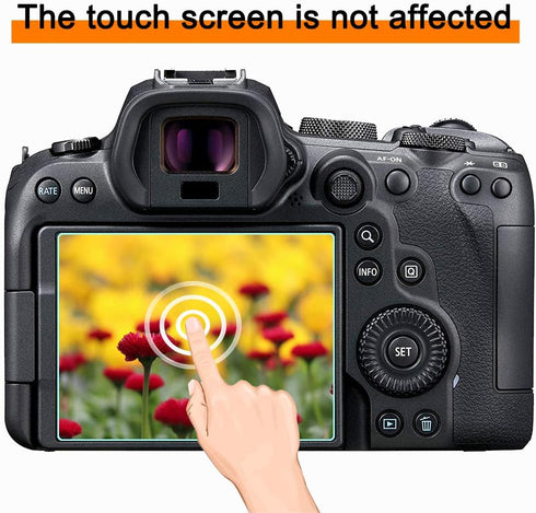 Komet Screen Protector for Insta360 ONE RS/ONE R, 2 LCD Screen + 2 Lens, 9H Hardness Ultra-Clear