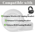 Replacement XT SE EarPads for Corsair Virtuoso RGB Wireless Gaming Headset, Soft Memory Foam Protein Leather Ear Cups
